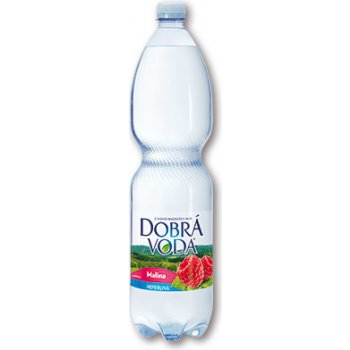 Dobrá voda neperlivá malina 6 x 1,5 l