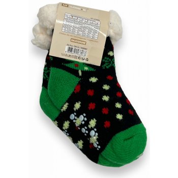 LookeN Chlapecké zateplené ponožky zelené