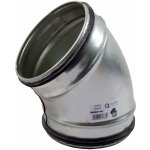 Dalap BEND-O 45 80 Kovové koleno kulaté 45° s těsnící gumou Ø 80 mm – Zboží Mobilmania