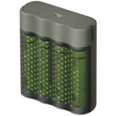 Daklos GP nabíječka AA baterií Speed M451 + 4× AA REC 2700 mAh – Hledejceny.cz