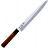 Kuchyňský nůž MGR 240Y REDWOOD Yanagiba jednostranně broušený nůž 24cm