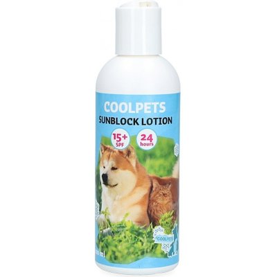 CoolPets opalovací mléko pro psy a kočky SPF 15+ pro psy 200ml – Zboží Mobilmania