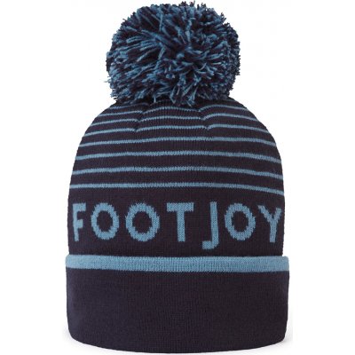 FOOTJOY Striped Bobble zimní čepice modro-černá – Hledejceny.cz