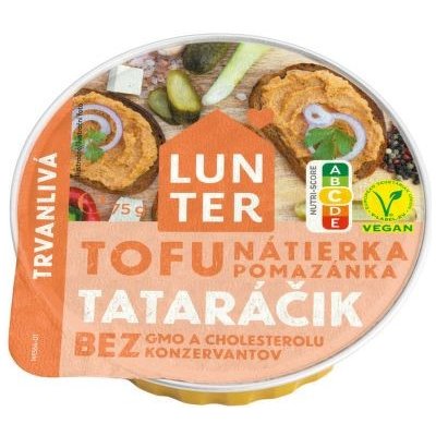 Pomazánka Tofu Tataráček 75g Lunter – Zbozi.Blesk.cz