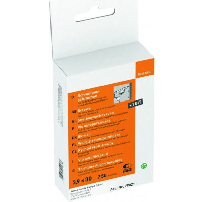 Fermacell Rychlořezné šrouby Fermacell 3,9x30 mm 250 ks – Sleviste.cz