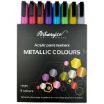 Artmagico Sada akrylových fixů metalických – Zboží Dáma