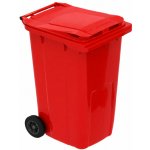 Plastik Gogić standard 240 l červená – Zboží Mobilmania
