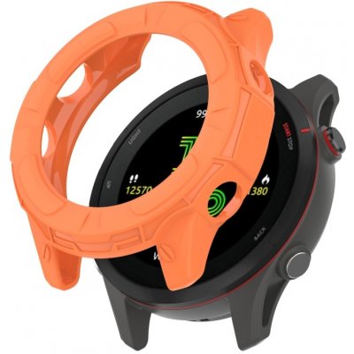 PROTEMIO 58789 TPU HALF COVER Obal pro Garmin Forerunner 255 oranžový – Zbozi.Blesk.cz