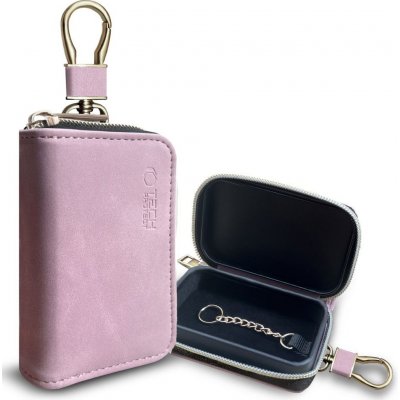 Klíčenka Bezpečnostní pouzdro Tech Protect KLR300 pro klíče s RFID ochranou Růžové – Hledejceny.cz
