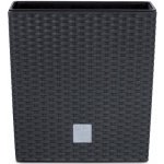 Prosperplast DRTS325L Květináč RATO LOW 32,5 cm antracit – Sleviste.cz