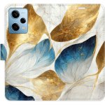 iSaprio - GoldBlue Leaves - Xiaomi Redmi Note 12 Pro 5G / Poco X5 Pro 5G – Zboží Živě