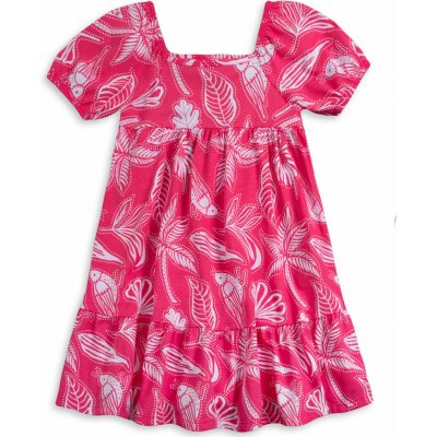 Dívčí šaty NANAI TROPIC BIRD růžové – Zbozi.Blesk.cz