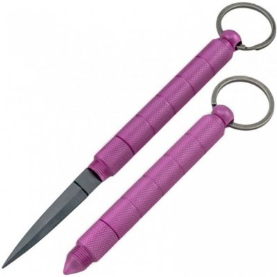 Přívěsek na klíče Kubotan se skrytým nožem Police Force fialový – Zbozi.Blesk.cz