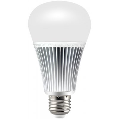Miboxer LED stmívatelná žárovka E27, RGB+CCT, 9W, 2.4GHz, FUT012 – Zboží Mobilmania