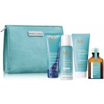 Moroccanoil Blonde On the Go šampon 70 ml + maska 75 ml + suchý šampon 62 ml + olej 25 ml dárková sada – Hledejceny.cz