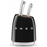 Smeg Blok na 6 nožů Black KBSF02BL – Zboží Dáma