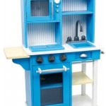 Small Foot Dřevěná modrá kuchyňka – Zboží Mobilmania