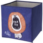 Storagesolutions textilní úložný box 30 x 30 x 30 cm lev – Zbozi.Blesk.cz