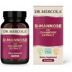 Dr. Mercola D-Mannose and Cranberry Extract 500 mg 60 kapslí – Hledejceny.cz