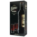 Fernet Stock Original 38% 0,5 l (dárkové balení 2 sklenice) – Hledejceny.cz