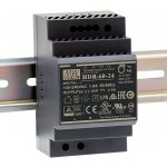Mean Well zdroj HDR-60-24 a DIN lištu 60W 24V 16176 – Sleviste.cz