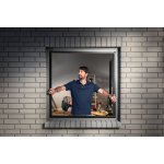 Tesa Skládací teleskopický ALU rám se sítí proti hmyzu na okna 55214-00001-00 černý rám – Hledejceny.cz