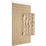 Závěs do dveří Ambra hnědý/béžový 90x210 cm – Hledejceny.cz