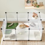 FEANDREA Ohrádka pro drobné hlodavce 125 x 63 x 42 cm – Zboží Dáma