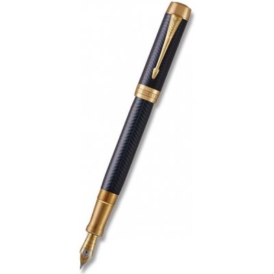 Parker Royal Duofold Prestige Blue Chevron hrot M 1502/8131370 – Zboží Dáma
