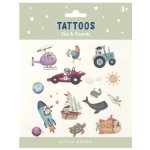 Little Dutch Dětské tetování Jim & Friends – Zboží Mobilmania