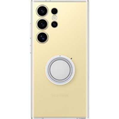 Samsung S24 Ultra Průhledný kryt s odnímatelným úchytem na příslušenství Transparent EF-XS928CTEGWW – Zboží Mobilmania