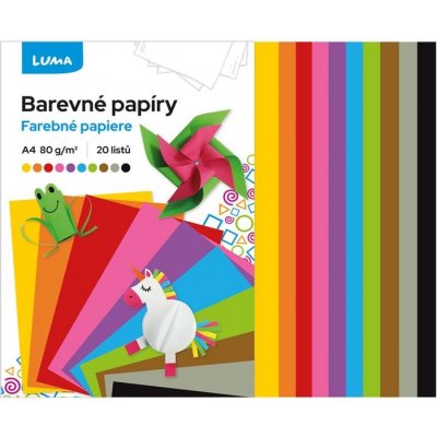 Papír barevný mix složka 20l LUMA LUMA trading s.r.o. – Zboží Dáma