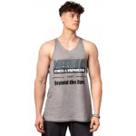 Nebbia Washed-off oversized tílko Max Out šedé – Sleviste.cz