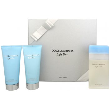 Dolce & Gabbana Light Blue Woman EDT 100 ml + tělové mléko 100 ml +  sprchový gel 100 ml dárková sada od 2 255 Kč - Heureka.cz