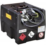 CEMO Mobilní nádrž na benzín 190 litrů, čerpadlo 12V, víko(11501) | Zboží Auto