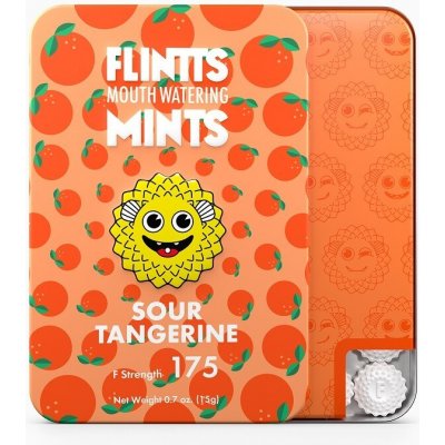 FLINTTS MINTS pastilky proti suchu v ústech 15 g