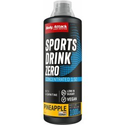 Body Attack Sports Drink Zero 1000 ml