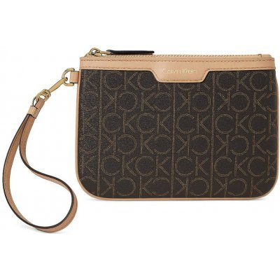 Calvin Klein dámská kabelka příruční CK MONOGRAM COLORBLOCK jacqurd dark – Hledejceny.cz