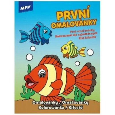 Omalovánky MFP A4 První omalovánky – Zboží Živě