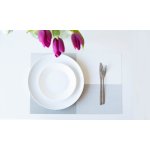 Jahu collections prostírání Deluxe Aida šedo-béžová 30x45cm – Zboží Dáma