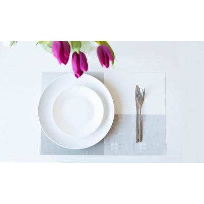 Jahu collections prostírání Deluxe Aida šedo-béžová 30x45cm – Zboží Dáma