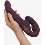 HOT FUN FACTORY Share Vibe Pro strap-on Cool Grey – Hledejceny.cz