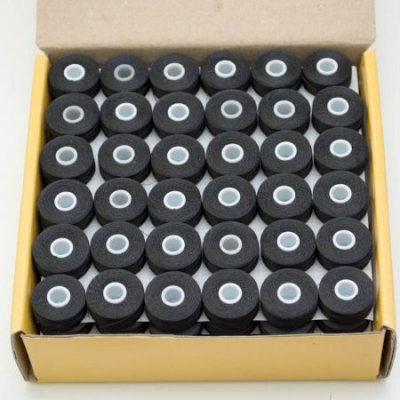 Předvinuté spodní cívky 144 ks černá – Zboží Mobilmania