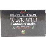 Vivaco přírodní mýdlo s aktivním uhlím 100 g – Zboží Dáma