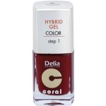 Delia Coral Nail Enamel Hybrid Gel lak na nehty 06 11 ml – Sleviste.cz