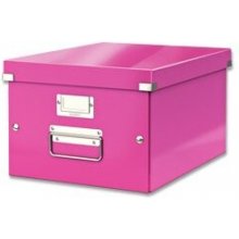 Leitz Click & Store - krabice A4 - růžová