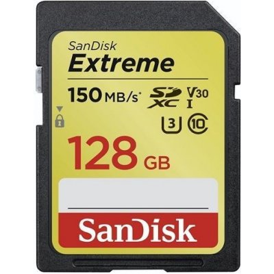 SanDisk SDXC UHS-I U3 128 GB DXV5-128G-GNCIN – Zboží Mobilmania