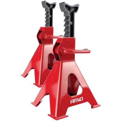 Amio Podpěry pod auto 2 t zdvih 265 - 390 mm, 2 ks | Zboží Auto