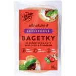 ALLNATURE Bezlepkové bagetky se sušenými rajčaty bazalkou a česnekem 110 g – Hledejceny.cz