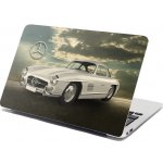 Sablio Samolepka na notebook Mercedes-Benz 300 SL Na silnici - 29x20 cm – Zboží Živě